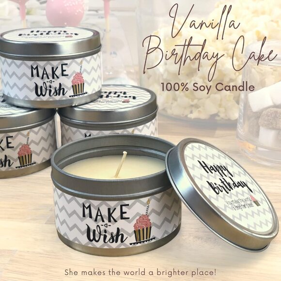 Elegant Birthday Gift Box for Women - Unique Basket Set with 6 Thoughtful Gifts - Picture 2 of 9